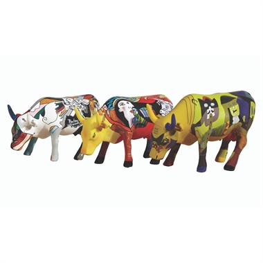 CowParade - Art Pack, Pi-COW-sso, (3 pack small)